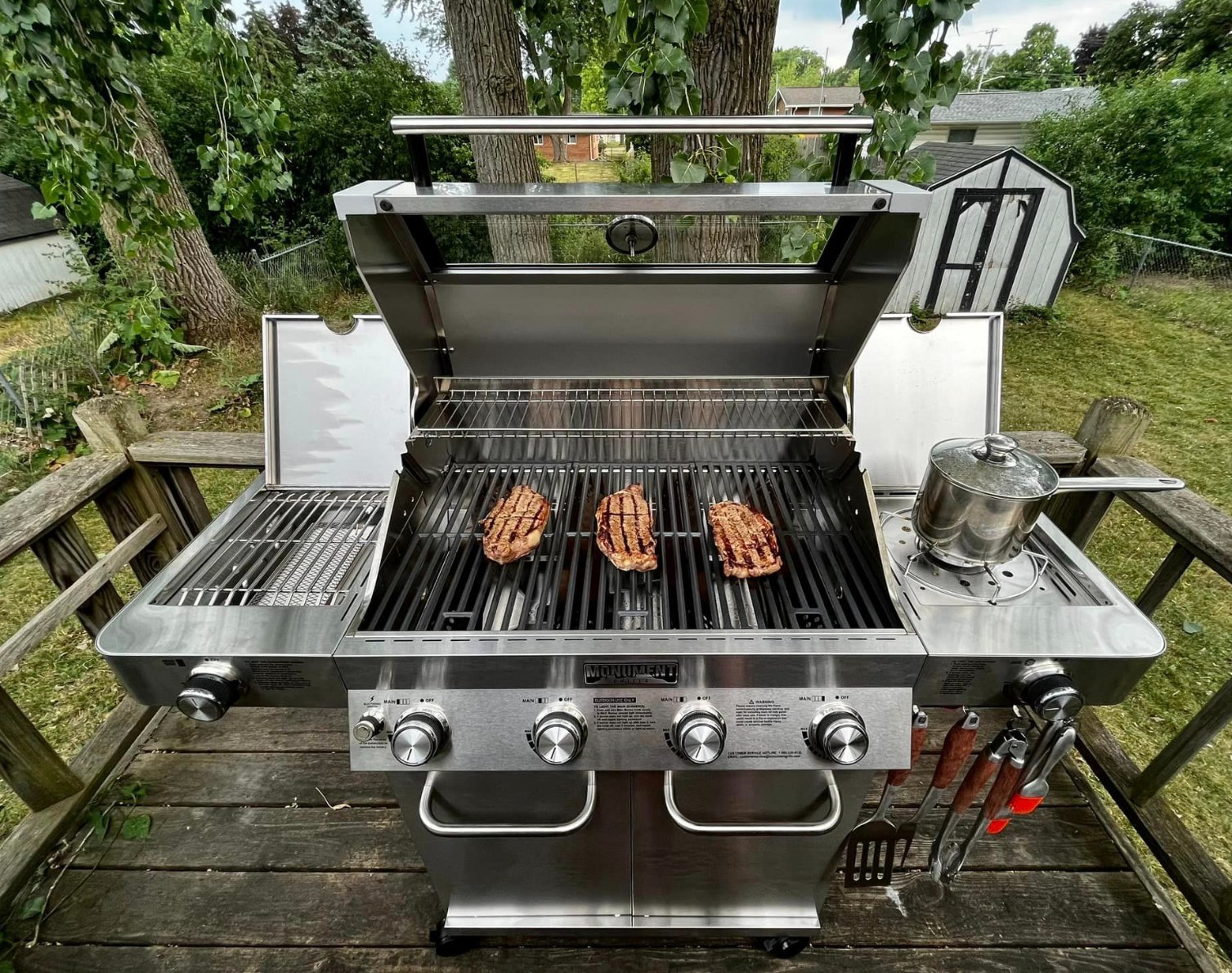 Monuments Grills Fee Shipping coupon code